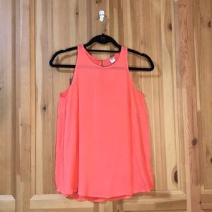 Old Navy High Neck Coral Tank